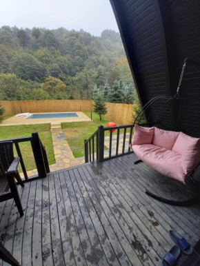Cozy Bungalow with Private Pool Surrounded by Nature in Sapanca, Sakarya